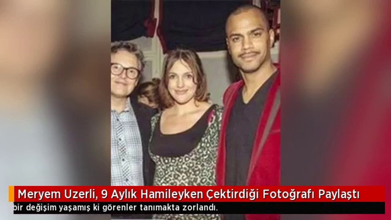 Meryem Uzerli, 9 Aylık Hamileyken Çektirdiği Fotoğrafı Paylaştı