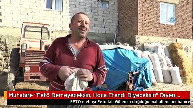 Muhabire Fetö Demeyeceksin, Hoca Efendi Diyeceksin Diyen Şüpheli Gözaltına Alındı