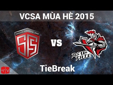 [24.08.2015] SF5 vs ASF [VCSA Mùa Hè 2015][TieBreak]