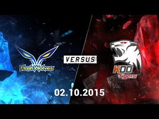 [02.10.2015] FW vs KOO [CKTG2015 - Bảng A]