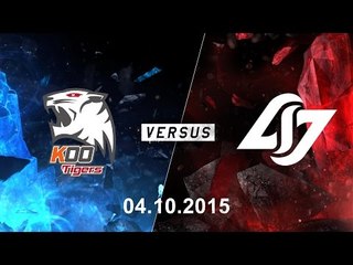 [04.10.2015] Koo vs CLG [CKTG2015 - Bảng A]