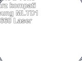 PlatinumSerie 2 Toner XL Schwarz kompatibel zu Samsung MLTD1042S ML1660 Laser