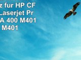 PlatinumSerie Toner XL Schwarz für HP CF280X 80X Laserjet Pro 400 M401A 400 M401D 400
