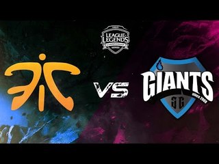 [12.06.2015] FNC vs GIA [LCS EU Hè 2015]