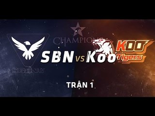 [17.06.2015] SBN vs Koo [LCK Mùa Hè 2015][Trận 1]