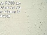 Prestige Cartridge Tintenpatrone PG50 und CL51 passend zu Canon Drucker Pixma iP2200