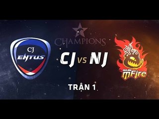 [19.06.2015] CJ vs NJ [LCK Mùa Hè 2015][Trận 1]