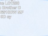 Prestige Cartridge Tintenpatrone LC1280 passend zu Brother Drucker MFCJ6510DW MFCJ6710D