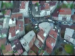 BEYOĞLU'NDA TERÖR OPERASYONU: KORKULUKLAR KESİLDİ, DUVARLAR BALYOZLA KIRILDI...