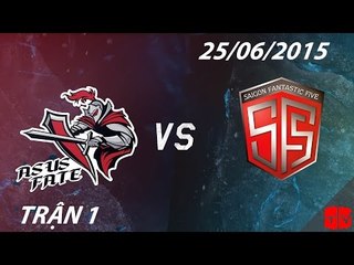[25.06.2015 ] ASF vs SF5 [GPL Hè 2015] [Trận 1]