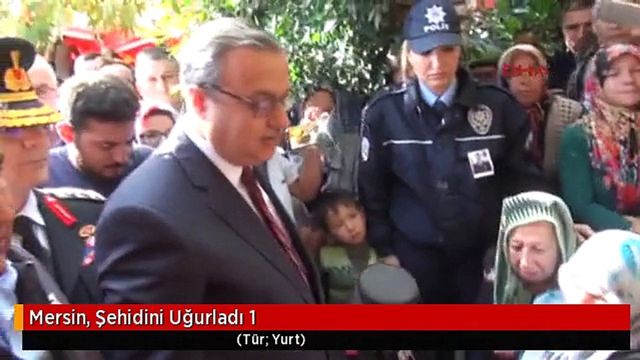 Mersin, Şehidini Uğurladı 1