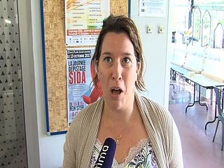 Anaïs Limousin au micro de Michel Montagne