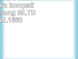 PlatinumSerie 4 Toner XL Schwarz kompatibel für Samsung MLTD1042S ML1660