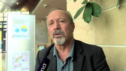 Jean-Jacques Lucchini au micro d'Ulrich Téchené