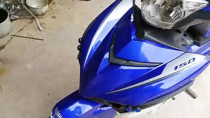 Cách mở xe ex 150 không cần khóa.