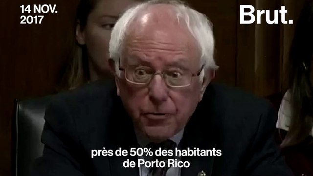 Porto Rico : le coup de gueule de Bernie Sanders