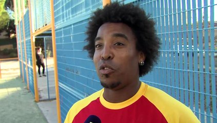 Yves-André Pélage, ailier dans l'équipe réserve et éducateur au RCMPDB.