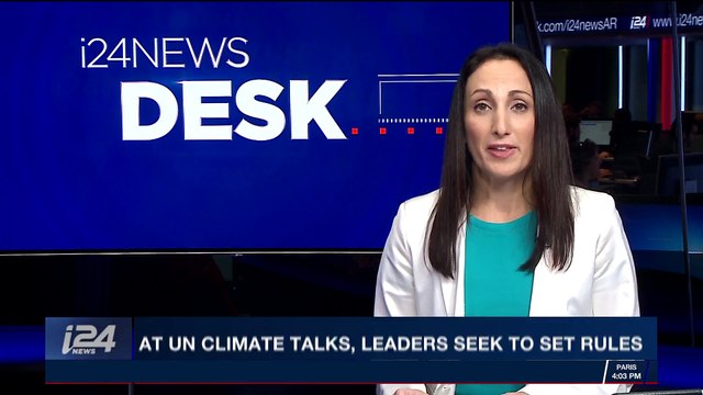 i24NEWS DESK | At UN climate talks, leaders seek to set rules | Thursday, November 16th 2017