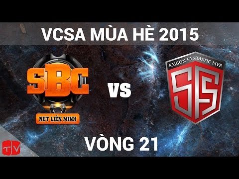 [11.07.2015] SBC vs SF5 [VCSA Mùa Hè 2015]