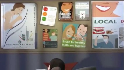 Dracula at the dentist! Funny cartoon about bad teeth Дракула у стоматолога! Смешной мультик про больные зубы