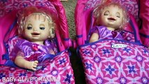 BABY ALIVE Learns to Potty Twins Compilation: Adoption   Showering with Gifts   Feeding   Changing