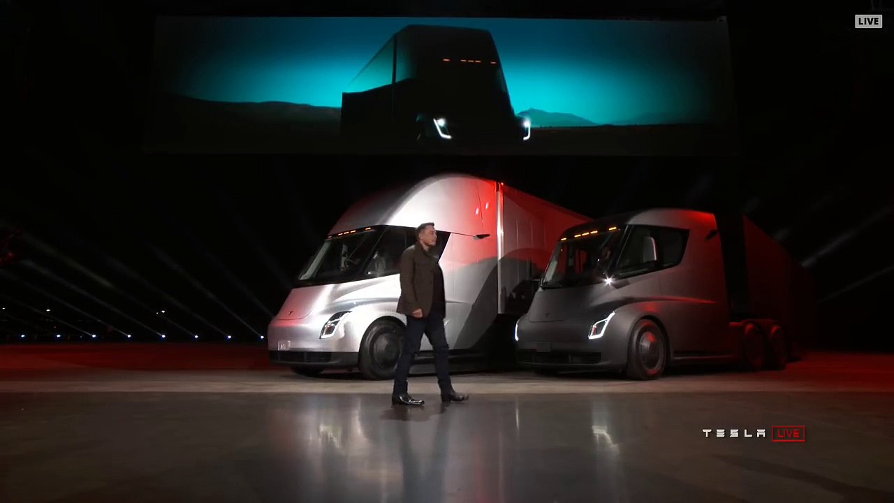 Tesla Semi, le nouveau semi-remorque électrique