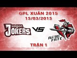 [15.03.2015] SAJ vs ASF [GPL Xuân 2015] [Trận 1]