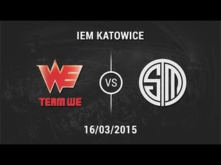 [16.03.2015 ] WE vs TSM [IEM Katowice][Chung Kết - Trận 1]