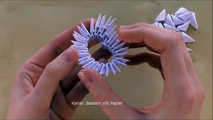 Kağıttan Kuğu Yapımı. 3D. Origami kuğu