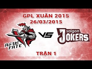 [26.03.2015 ] ASF vs SAJ [GPL Xuân 2015] [Trận 1]
