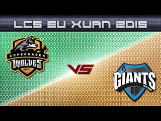 [28.03.2015] CW vs GIA [LCS EU XUÂN 2015]