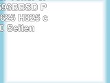 Kompatibler Toner ersetzt Dell 593BBSD  P3HJK für H625 H825 cyan 2500 Seiten