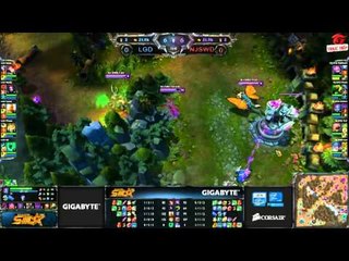 [SWL II] [Bảng B] [Game 1] Najin Sword vs LGD [14.03.2013]