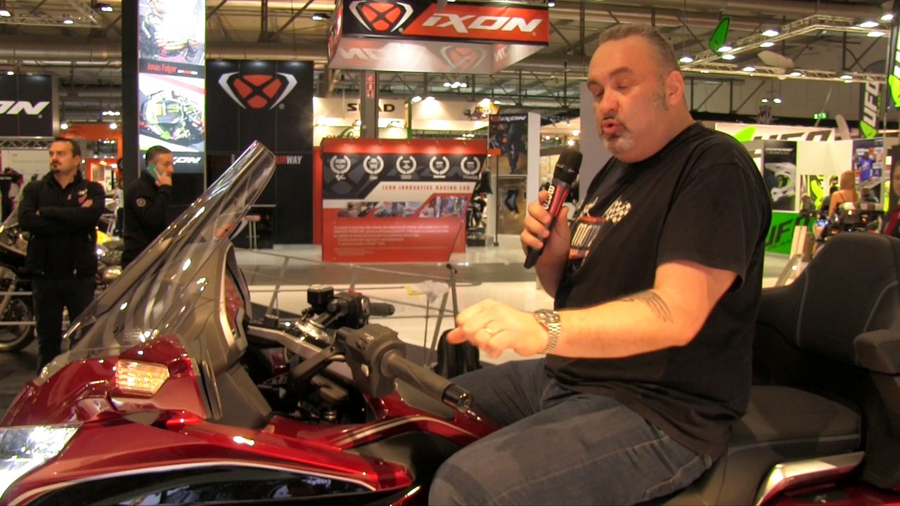 Honda 1800 Goldwing, nouveauté 2018 - salon moto de Milan (EICMA 2017)