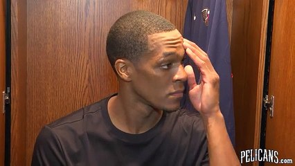 Pelicans-Hawks Postgame: Rajon Rondo 11-13-17
