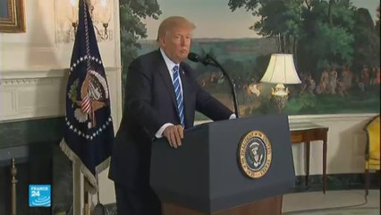 "ترامب: "لن أسمح لكوريا الشمالية أن تجعل العالم رهينة للنووي