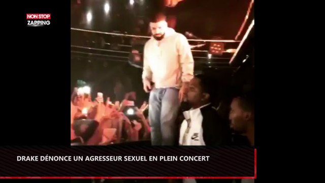 Drake menace de défoncer un spectateur qui tripote des filles en plein concert (Vidéo)