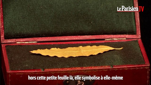La feuille d’or de la couronne de Napoléon mise en vente