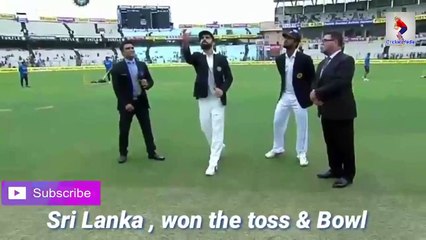 India vs Sri Lanka 1st Test | Day 1 | Highlights 2017 | IND 17/3