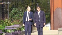 Prince William arrives at Google HQ to launch anti-bullying plan
