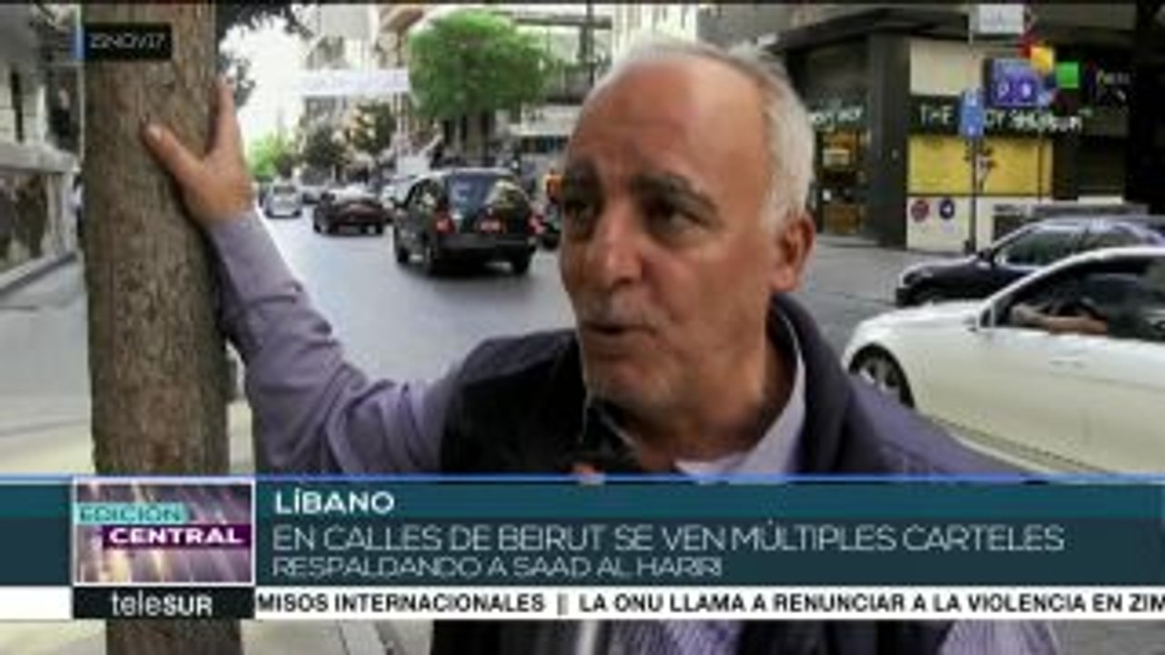 Líbano: pdte. Aoun califica de acto hostil detención de Hariri en Riad