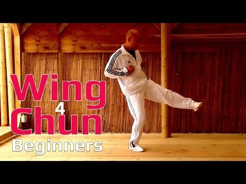 Wing Chun for beginners lesson 6:basic leg exercise/ static triple kick