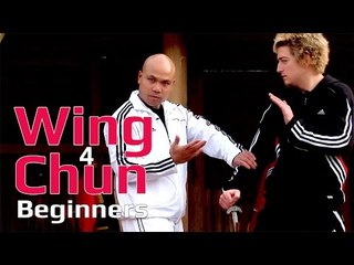 Wing Chun for beginners lesson 30: basic hand exercise/ blocking a round kick and grabbing the leg