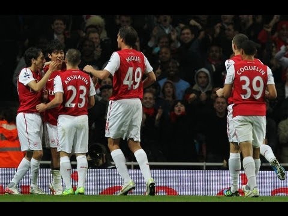 Oct 26 | Carling Cup 4th Round | Arsenal 2-1 Bolton, Aldershot 0-3 Man United