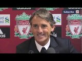 Liverpool 1-1 Manchester City | Mancini happy with a draw