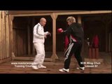 Wing Chun for beginners lesson 57: Basic spar work with multiple kicks