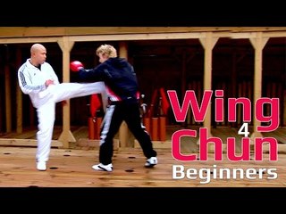 Wing Chun for beginners lesson 54: Basic spar work side kick