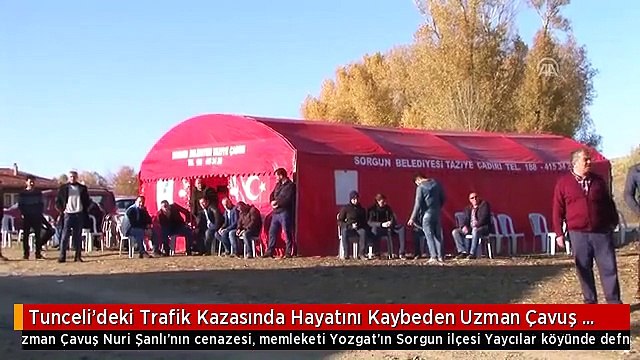 Tunceli'deki Trafik Kazasında Hayatını Kaybeden Uzman Çavuş Şanlı'nın Cenazesi - Yozgat