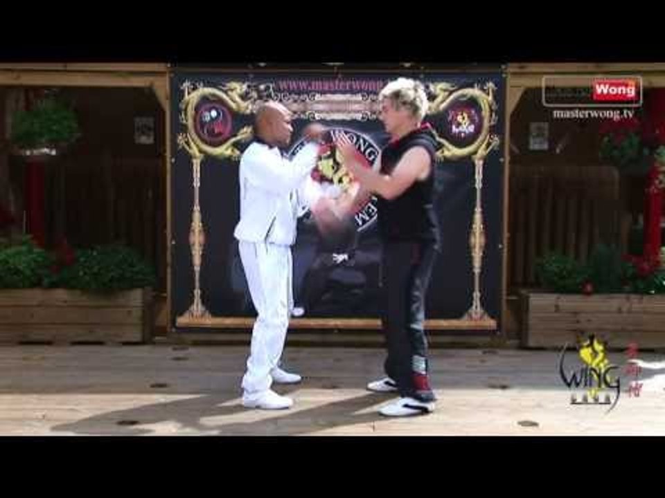 Wing Chun energy drill basic training - Lesson 4 Pull Drill 1