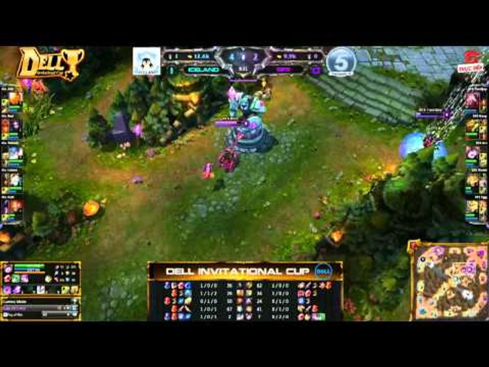 [DIC Mùa 1] [Game 2] Saigon Fantastic Five vs IceLand [24.02.2013]